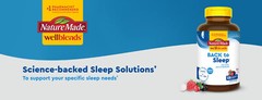 Nature Made Wellblends Back to Sleep, 120 Tablets FREE SHIPPING EXP 03/2027