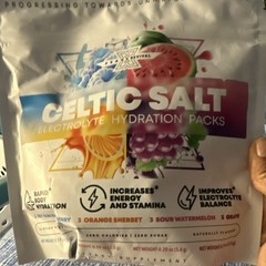 X Revival Celtic Salt Electrolyte Powder Orange Watermelon Grape Blueberry