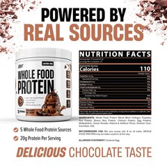 Nutrex – Whole Food Protein Chocolate Ice Cream 15srv