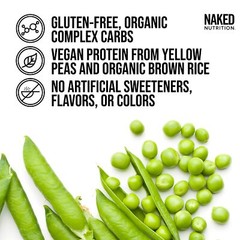 Natural Vegan Weight Gainer Protein GMO Free, Gluten Free, Soy Free & Dairy Free