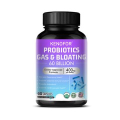 60 Billion CFU Probiotics – Daily Digestive Gut Health Supplement for Men Women
