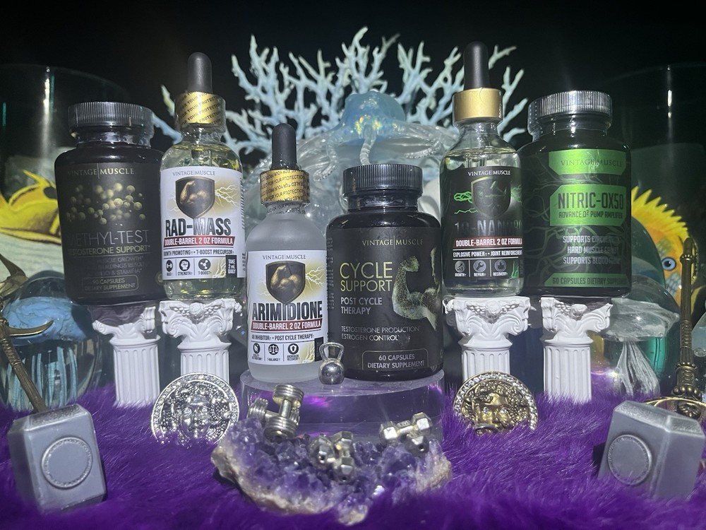 Pro Tier Mass Gainer 8 Week Cycle 🔁 Bundle 🎁Deal By Vintage Muscle 💪 🏛️🧪