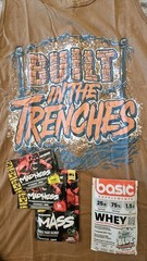 Lift Box April Tank Top Mens XL And Supplement Samples