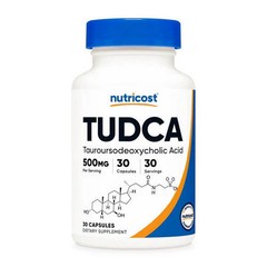 Tudca Capsules 30 Count 500 Mg by Nutricost