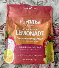 Hydration Lemonade Electrolyte Powder Drink Mix – Strawberry Dragonfruit