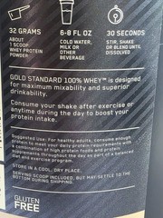 ON Gold Standard 100% Whey Protein Powder Extreme Milk Chocolate 2 lb UNOPEN