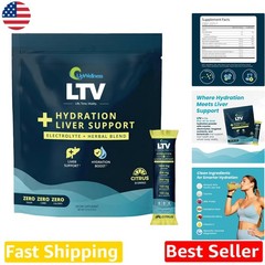 LTV Hydration Packets: Physician-Formulated Liver Support Electrolytes Citrus…
