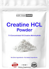Creatine HCL Powder (16 Oz), 1 Ingredient, Energy Production, Athletic Performan