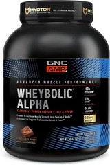 GNC AMP Wheybolic Alpha Clinically Proven Protein Powder, Increases Muscle St