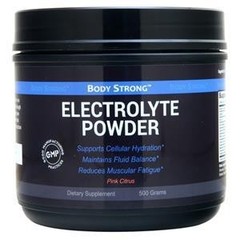 BodyStrong Electrolyte Powder Pink Citrus 500 grams