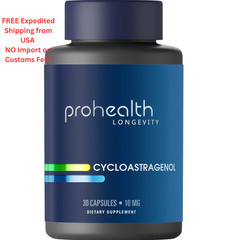ProHealth Cycloastragenol Supplement, 10 mg per Serving 30 Count (Pack of 1)
