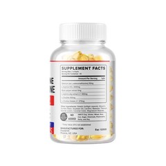 L-Arginine L-Citrulline Complex 3000mg, 180 Softgels – Non-GMO