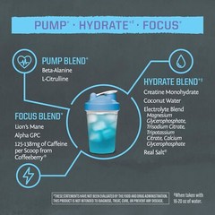 Active Pre Workout Vegan Supplement for Strength Focus and Hydration 30 Servings