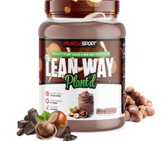 MuscleSport LEAN WAY PLANT’D PROTEIN 2lb ( 25 Servings ) Protella BEST BY 10/26