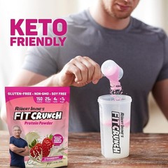 Delicious Gluten-Free Strawberry Tri-Blend Protein – Keto and Fitness Friendly