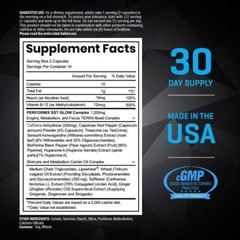 Performix Super Male T v2x, 120 capsules, SST Glow, TCP – Nootropic, CLA & Multi