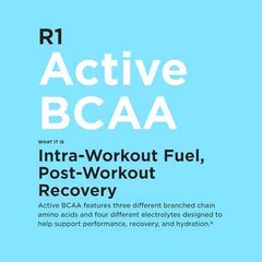 RULE 1 Train BCAAs 30 serv Golden Gummy Stim Free Intra Workout 450g