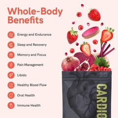 Cardio Miracle Nitric Oxide Supplement – Super Beets, 90 Servings, Heart Support