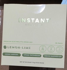 Instant Hydration – Premium Electrolyte Drink Mix: Lemon Lime