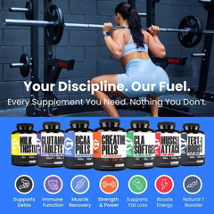 Creatine Pills 5G 3X Pure Creatine Monohydrate Pre Workout Muscle
