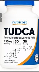 Nutricost Tudca Pills, 250mg Per Capsule, 30 Capsules NEW SEALED