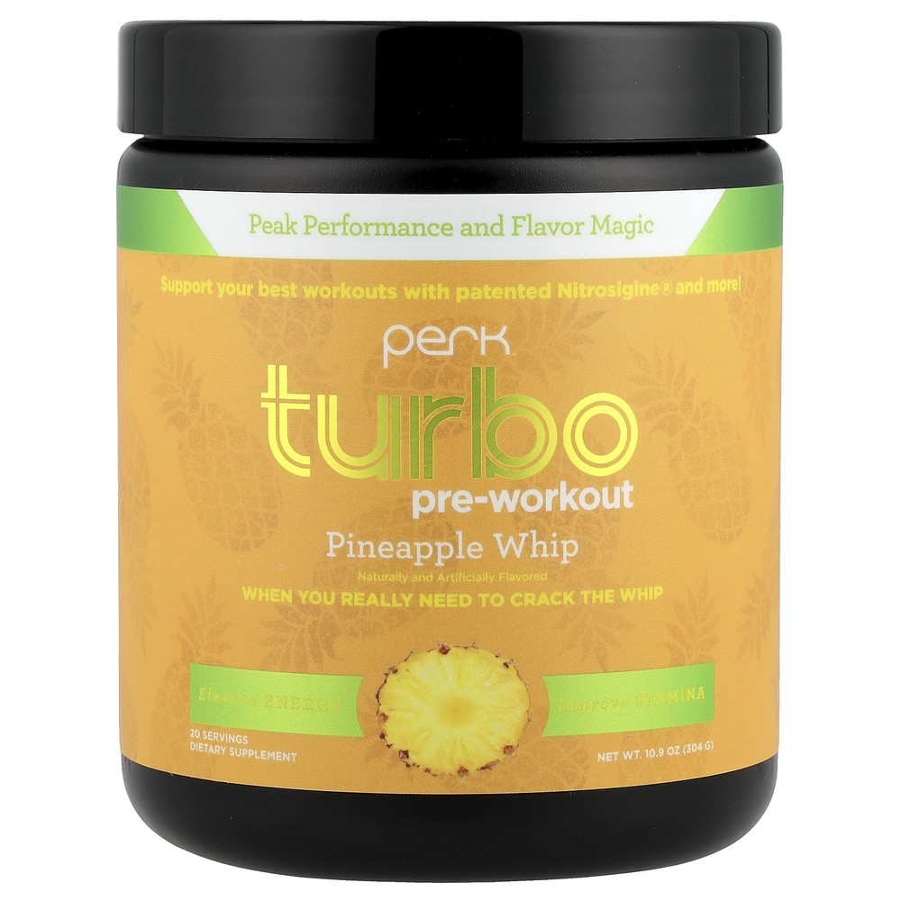 Turbo, Pre-Workout, Pineapple Whip, 10.9 oz (304 g)