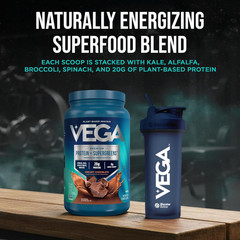 Premium Protein + Supergreens, Chocolate – 20G n Protein, Dairy & Gluten Free, 2