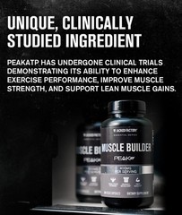 Essentials Muscle Builder – ATP Muscle Builder for Men with Peak ATP to Support