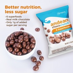 1 BOX – Superfoods Real milk – reduced sugar – quinoa, cacao, maca – Vegan.