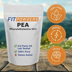 FitPowders Phenylethylamine Supplement (500 Grams) Phenethylamine HCL Form