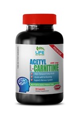 Lysine – Acetyl L-Carnitine 500mg – Fat Burner Weight Loss Supplements 1B