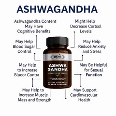 Ashwagandha 700mg – 90 Vegan Capsules – Stress Relief, Sleep, Energy & Libido