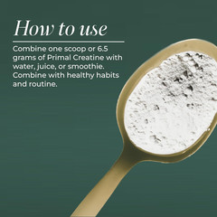 Primal Harvest Creatine Powder Muscle Strength Energy Recovery Support