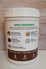 Garden of Life Barley Protein, Chocolate 🍫, Plant-based Non-GMO, 21g Protein.