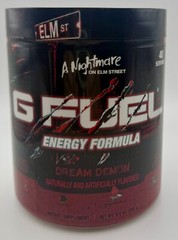 G Fuel DREAM DEMON 40 Servings Nightmare on Elm Street Tub Energy Formula *NEW*