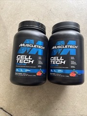 MuscleTech Creatine Monohydrate Powder Cell-Tech 3 Pound (Pack of 1), White