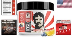 Pre Workout Supplement with Natural Ingredients for Laser Focus & Energy