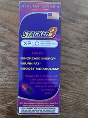 Brand New Stacker 3 XPLC 80 Capsules/Bottle (Lot of 3X Bottles) =240 Capsules