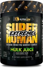 Alpha Lion Superhuman Extreme Energy Hardcore Preworkout 21 Full Servings New