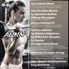 Pump Fuel ALL IN Insanity Ultimate Muscle Pump Supplement & Pre Workout Powder
