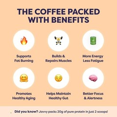 Javvy Protein Iced Coffee – Premium Whey Protein & Iced Coffees, 100% Natural…