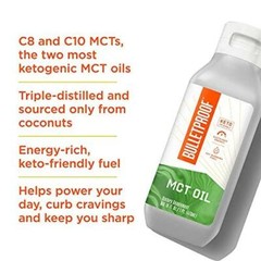 XCT MCT Oil Made with C10 and C8 MCT Oil, Flavorless, 14g MCTs, 16 Fl Oz