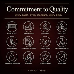 5-in-1 Highest Potency Organic Black Shilajit Male Enhancing Supplement – 60 Cap