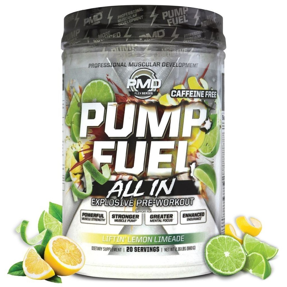 PMD Sports Ultra Pump Fuel All-In Caffeine Free – Pre Workout Powder
