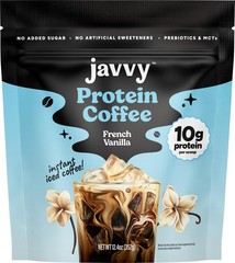 Javvy Protein Iced Coffee Premium Whey Protein & Instant Iced Coffees, 100% …