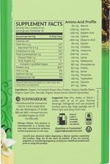 Sunwarrior Organic Classic Vanilla Protein 750g, Vegan Sprouted Protein Powder