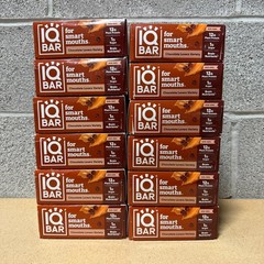 IQBAR – Chocolate Lovers Variety – 144 Count (12 Pack) – Vegan Energy Bars
