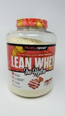 MuscleSport Lean Whey Revolution 5LB Strawberry *NEW SEALED EXP DATE 08/2027*