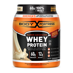 Body Fortress Super Advanced 100% Premium Whey Protein Powder – Vanilla