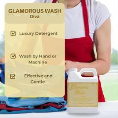 Luxury Scented Laundry Detergent 32oz with Keychain Bundle